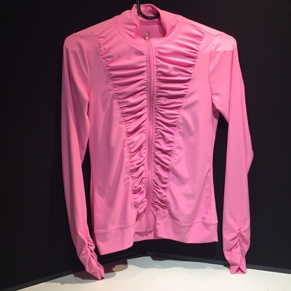 90 Degree by Reflex Pink Long Sleeve Top - Size XS